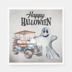 Golf T-shirt-rific Halloween: Golfuitrusting serve Servet