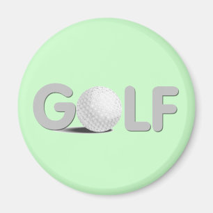 GOLF t-shirts en cadeautjes Magneet