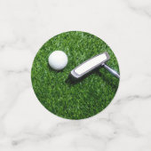 Golf table confetti ball et drapeau de l'Amérique (Petit recto)