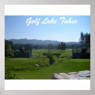 Golf Tahoe Poster "Golfing in Tahoe Collectie"