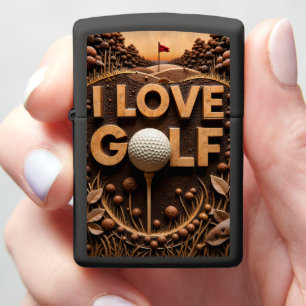 Golf Tee Bal Zonsondergang