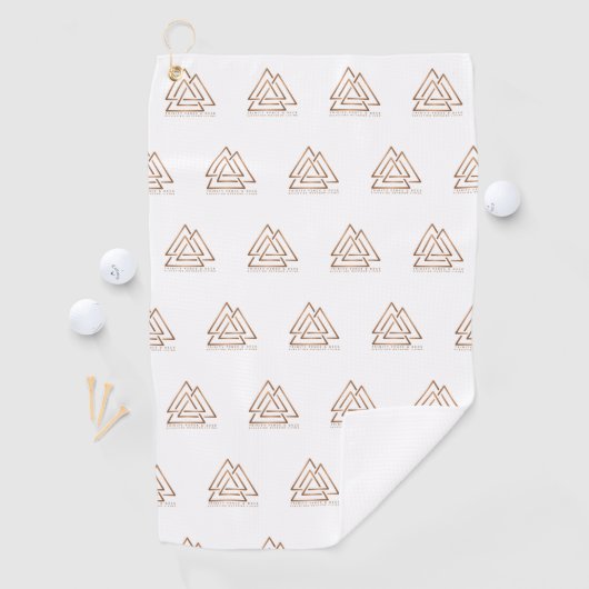 Golf Tee Off in Style : Serviette "Par-fect" de Trinity (En situation)