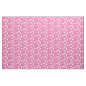 Golf tee - shirts filles nom motif rose tissu (Fat Quarter)