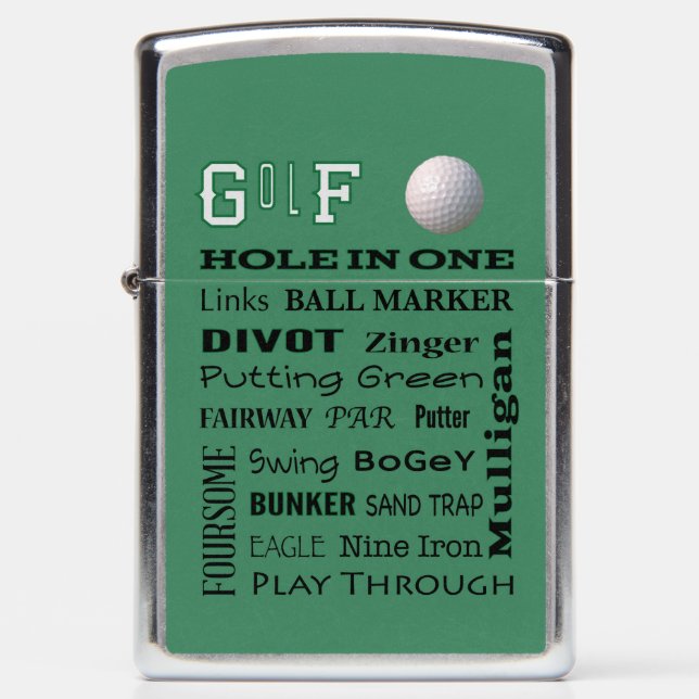 GOLF-terminologie (Voorkant)