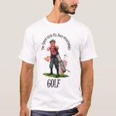 Golf Terminology T-Shirt (Voorkant)