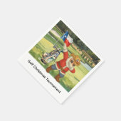 Golf Texas Golfer is een golffeest Servet (Hoek)