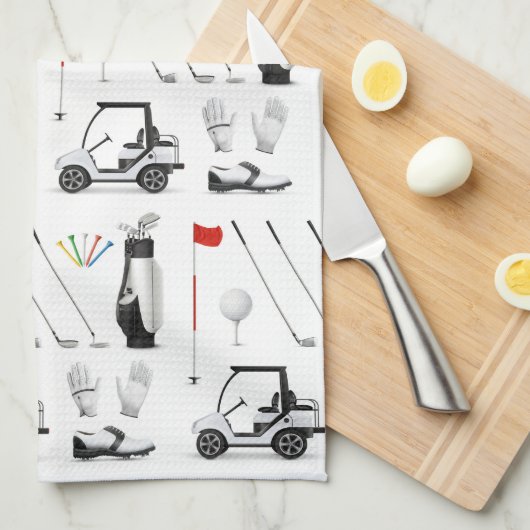 Golf Theedoek (Quarter Fold)
