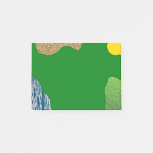 Golf-thema 3x4 post it notes (Voorkant)