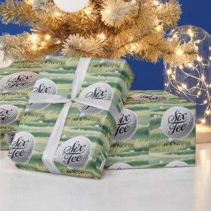 Golf Thema 60 & Tee'd Off Verjaardagsfeest Cadeaupapier