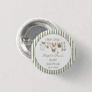 Golf Thema Beer Baby Shower Ronde Button 3,2 Cm