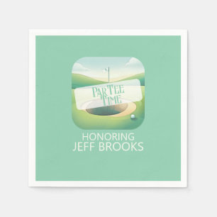 Golf Thema Green Party Servet