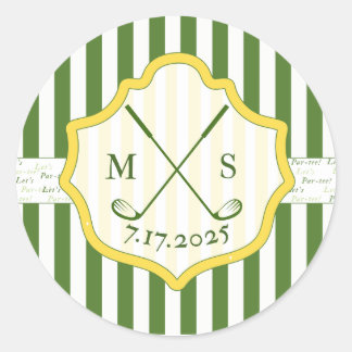Golf Thema Sticker Aangepaste Wapen 