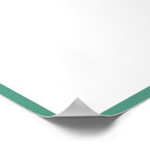 Golf Thema Verjaardag Foto Weergave Poster (Hoek)