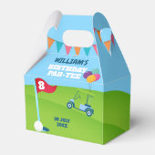 Golf Thema Verjaardagsfeestje Feest Bedankdoosjes (Voorkant Zijde)