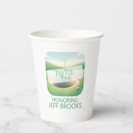 Golf themafeest papieren bekers