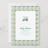 Golf Thème Baby shower Invitation Modèle (Devant)