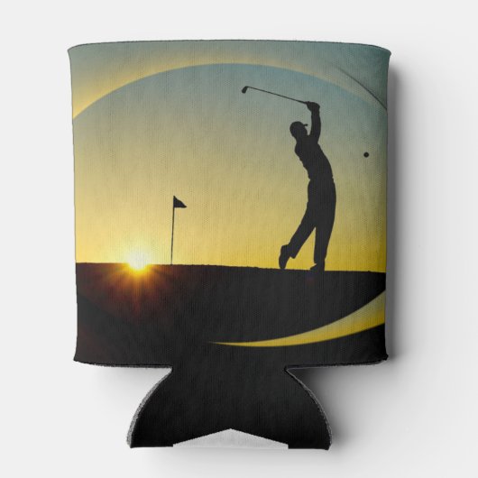 Golf Theme Koelbox - HAMbWG Blikjeskoeler (Achterkant)