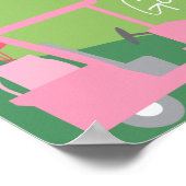 Golf Theme Raad Schatje's Geslacht Poster (Hoek)