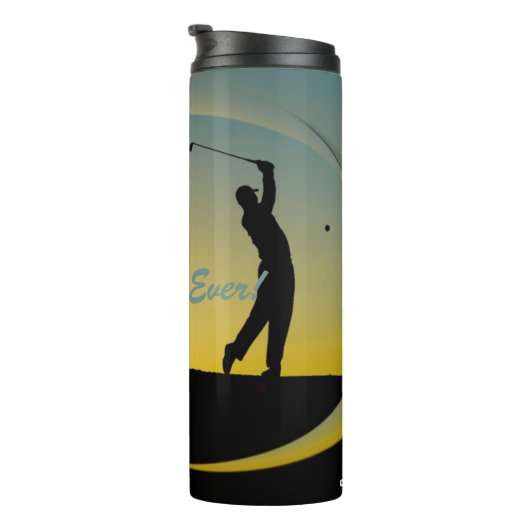 Golf Theme Water Bottle - HAMbWG Thermosbeker (Geroteerd rechts)