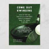 Golf Themed Invitation (Devant)