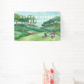 Golf Thgerespecteerd | Welkomstbanner van Birthday Spandoek (Insitu)