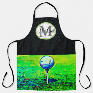 Golf Thgerespecteerde Mannen van de Monogram Cool  Schort