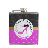 Golf ThMED Girly Pink en Black Heupfles (Voorkant)