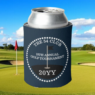 Golf Toernooi Club Naam Jaar Blauw Blikjeskoeler