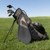 Golf Torchon de truites serviette de pêche foncée (Vert)