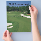 Golf Tournament Flyer (Hand)