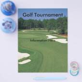 Golf Tournament Flyer (Enkel)