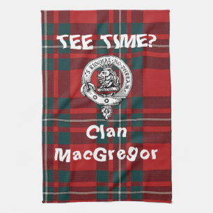 Golf Towel Clan MacGregor Theedoek