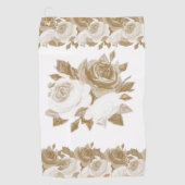 Golf Towel Floral Golfhanddoek (Voorkant)