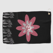 Golf Towel Floral Golfhanddoek (Horizontaal)