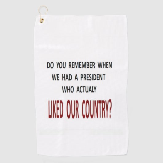 Golf Towel Golfhanddoek (Voorkant)