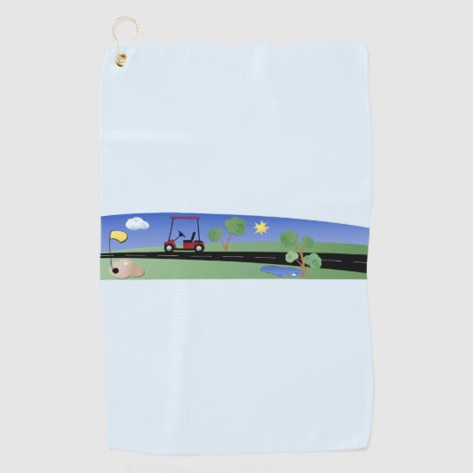 Golf Towel Golfhanddoek (Voorkant)