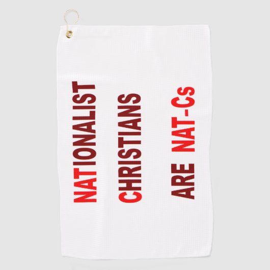 Golf Towel Golfhanddoek (Voorkant)