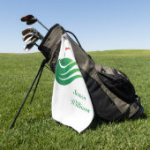 Golf Towel Golfhanddoek (Groen)