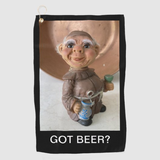 GOLF TOWEL - GOT BEER? GOLFHANDDOEK (Voorkant)