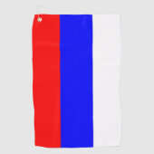 Golf Towel met Russische vlag Golfhanddoek (Voorkant)