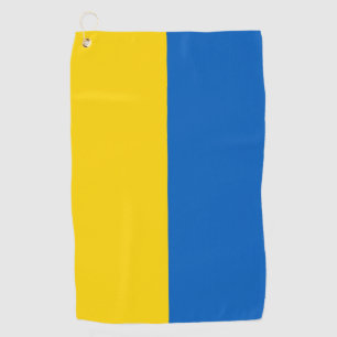 Golf Towel met vlag van Oekraïne Golfhanddoek