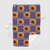 Golf Towel Sunflower Golfhanddoek (Insitu)