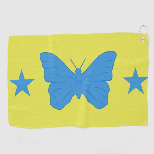 Golf Towel with flag of Bady Bassit Golfhanddoek (Horizontaal)