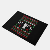 Golf Ugly KerstSweater Deurmat (Schuin)