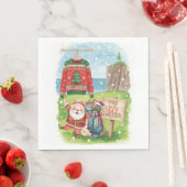 Golf Ugly Sweater Christmas Party Servet (Insitu)