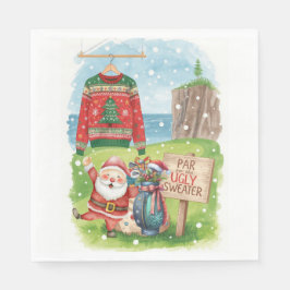 Golf Ugly Sweater Christmas Party  Servet