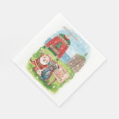 Golf Ugly Sweater Christmas Party Servet (Hoek)