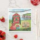 Golf Ugly Sweater Christmas Party Servet (Insitu)