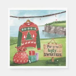 Golf Ugly Sweater Christmas Party  Servet