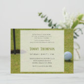 Golf — Uitnodiging tot pensionering (Staand voorkant)